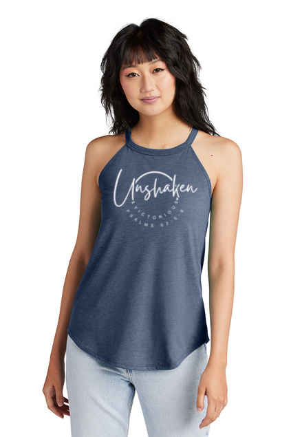 Rocker Tank (XS-4X) - Navy Frost