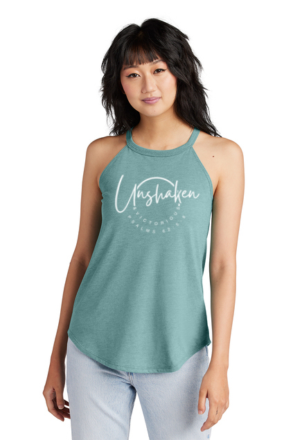 Rocker Tank (XS-4X) - Heathered Eucalyptus