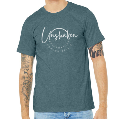 Unisex Crew T-Shirt (XS-5X) - Heather Slate