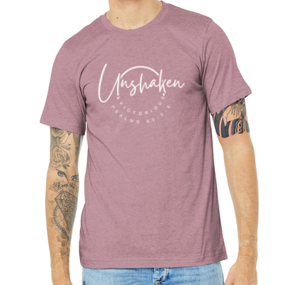 Unisex Crew T-Shirt (XS-5X) - Heather Orchid